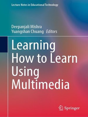 cover image of Learning How to Learn Using Multimedia